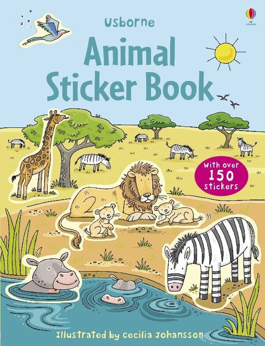 Usborne First Sticker Book Animals 動物貼紙書