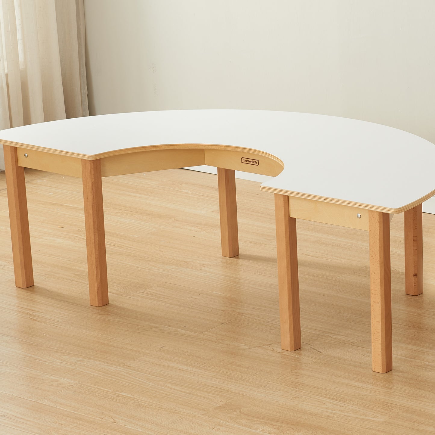 Masterkidz Inga Design Kids Horseshoe Activity Table 實木馬蹄形幼稚園桌子
