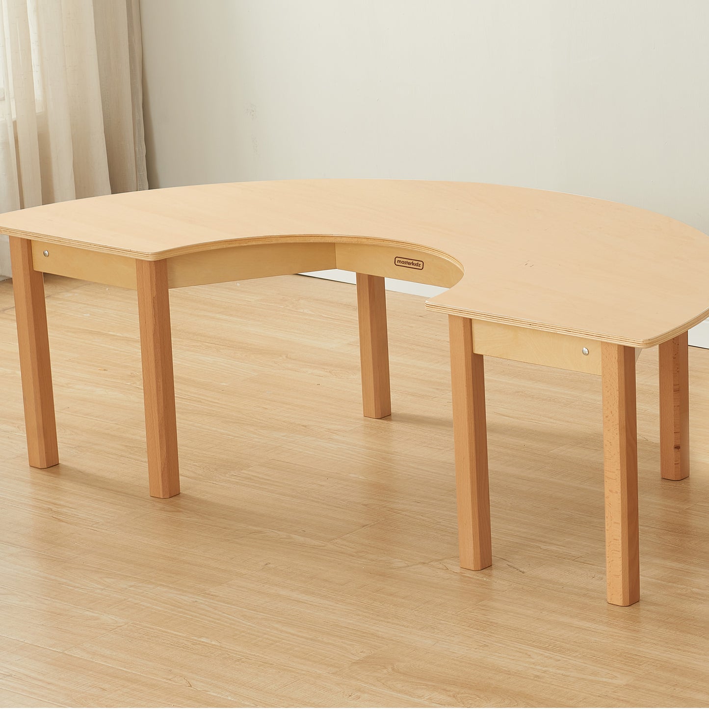 Masterkidz Inga Design Kids Horseshoe Activity Table 實木馬蹄形幼稚園桌子
