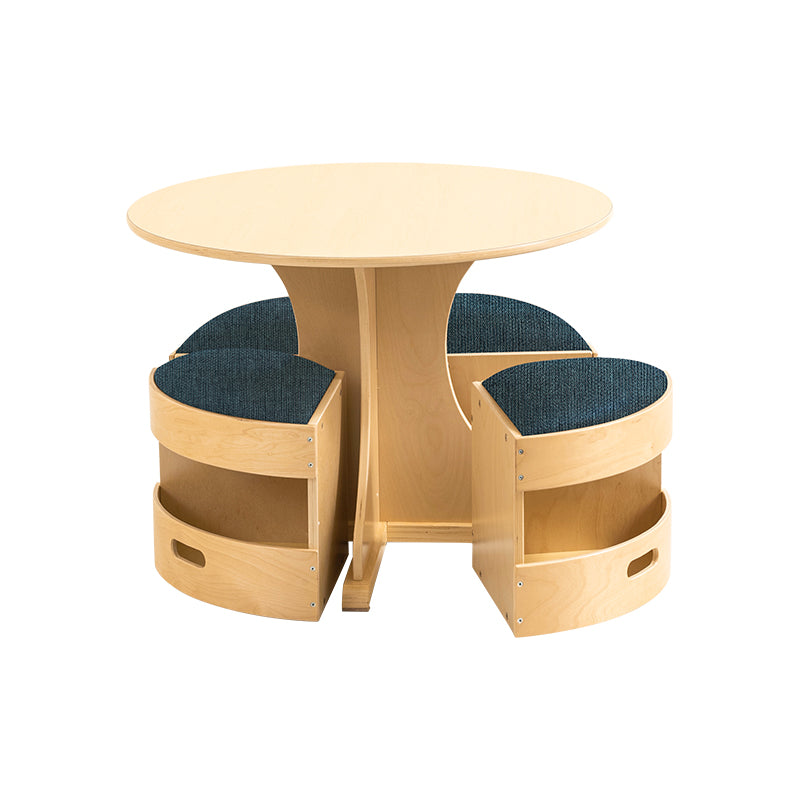 Kids' Theo 4 Seater Table & Stools Set
