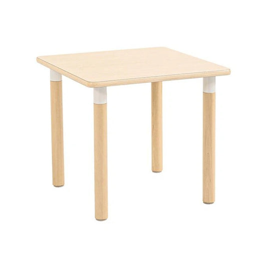 KJY 60x60cm Nature Wood Tabletop Square Table 原木色實木正方桌