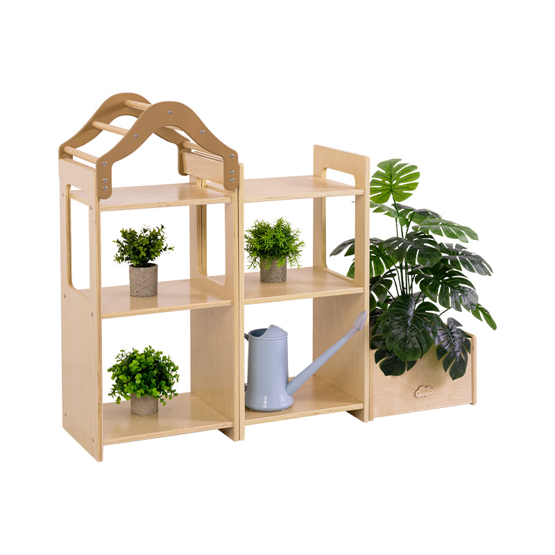 Wooden Plant Stand Set Set of 3