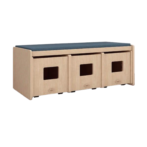 KJY Classroom Storage Bench 教室儲物長凳
