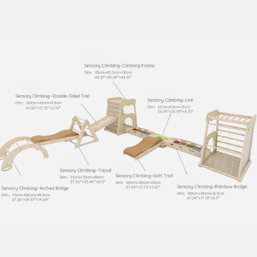 KJY Sensory Climbing Modular Sensory Playground System 感官攀爬系列 – 模組化感官遊戲攀爬系統