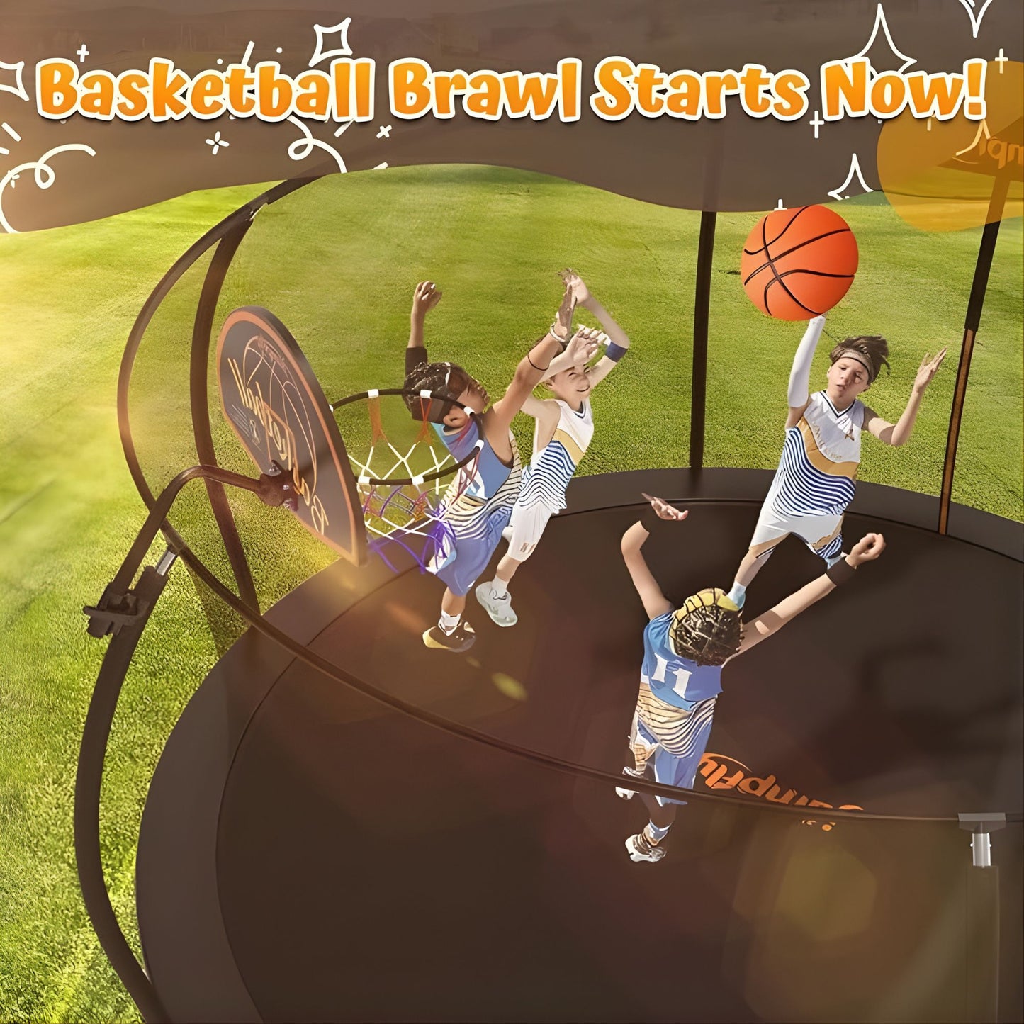 Classic Outdoor Trampoline Heavy Duty with Safety Enclosure Net ASTM Safety Approved 室內戶外經典系列彈床 美國安全標準認證