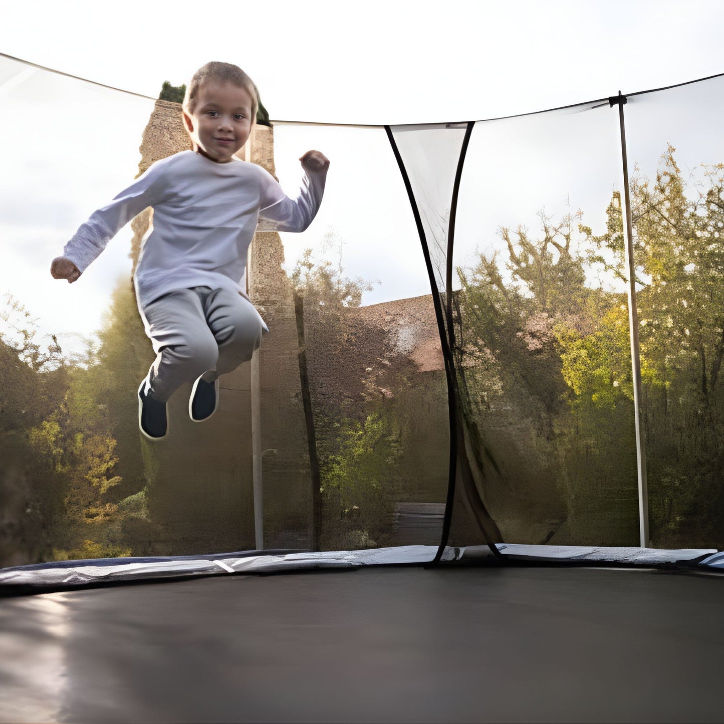 Classic Outdoor Trampoline Heavy Duty with Safety Enclosure Net ASTM Safety Approved 室內戶外經典系列彈床 美國安全標準認證
