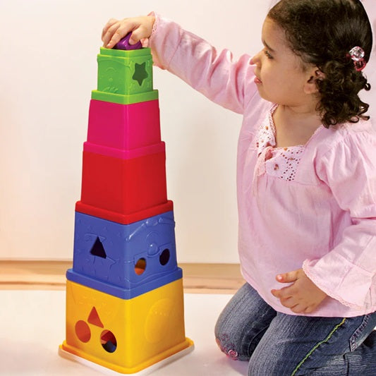 K's Kids Owl! The Stacking Bucket Family 手眼通疊疊高