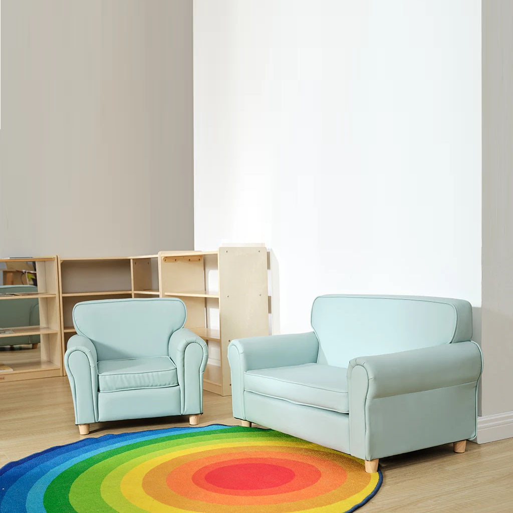 Masterkidz ALEXA Armrest Sofa Baby Blue 扶手沙發 寶寶藍色