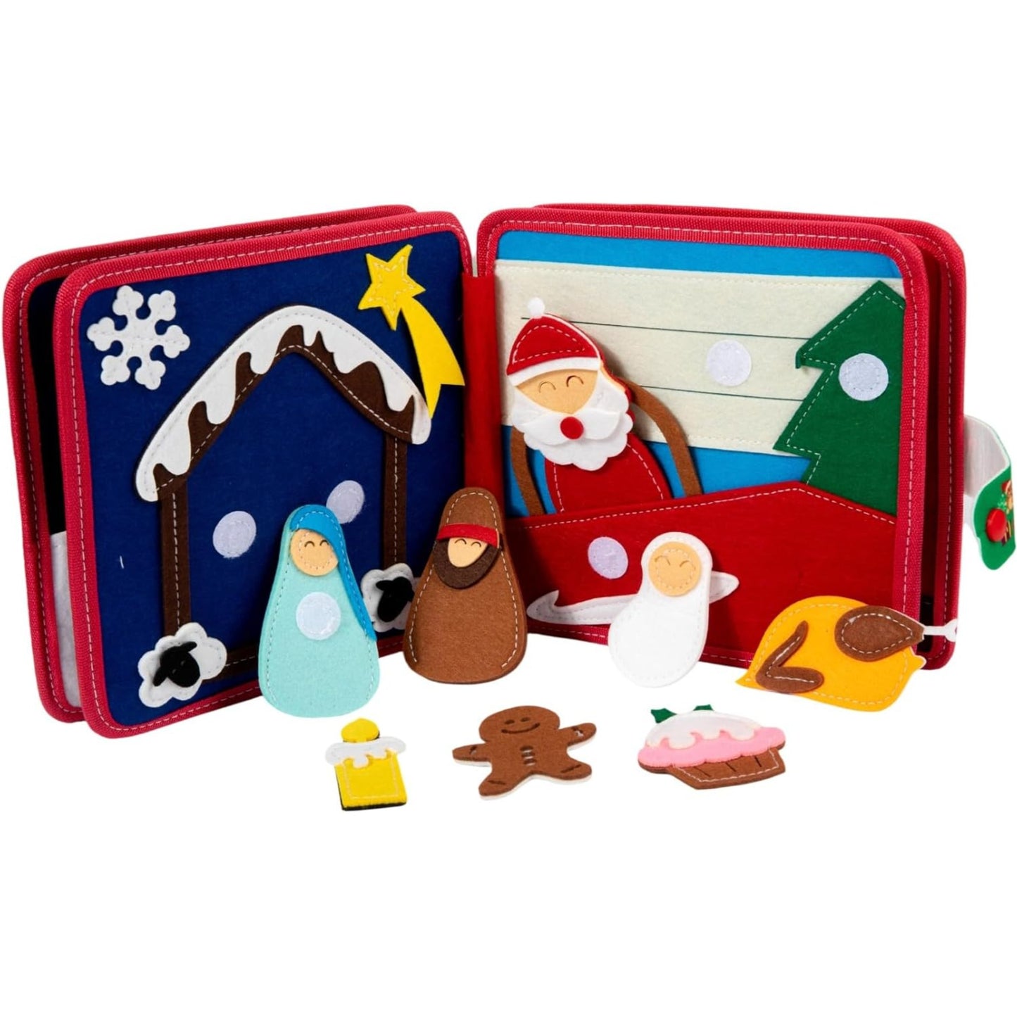 My First Busy Cloth Book Christmas 忙碌布書 - 聖誕節