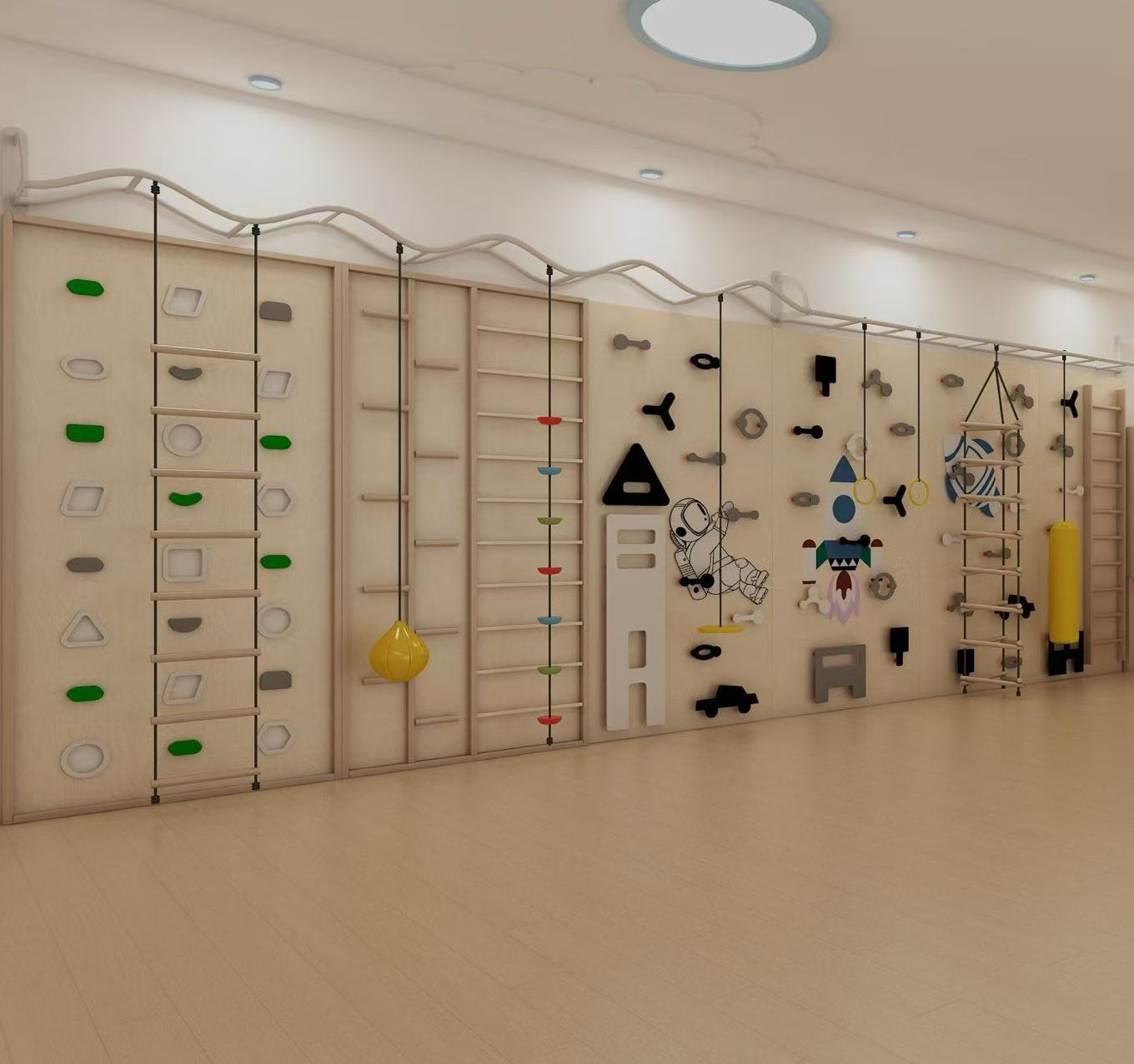 Kindermatic Junior Climbing Wall Panel