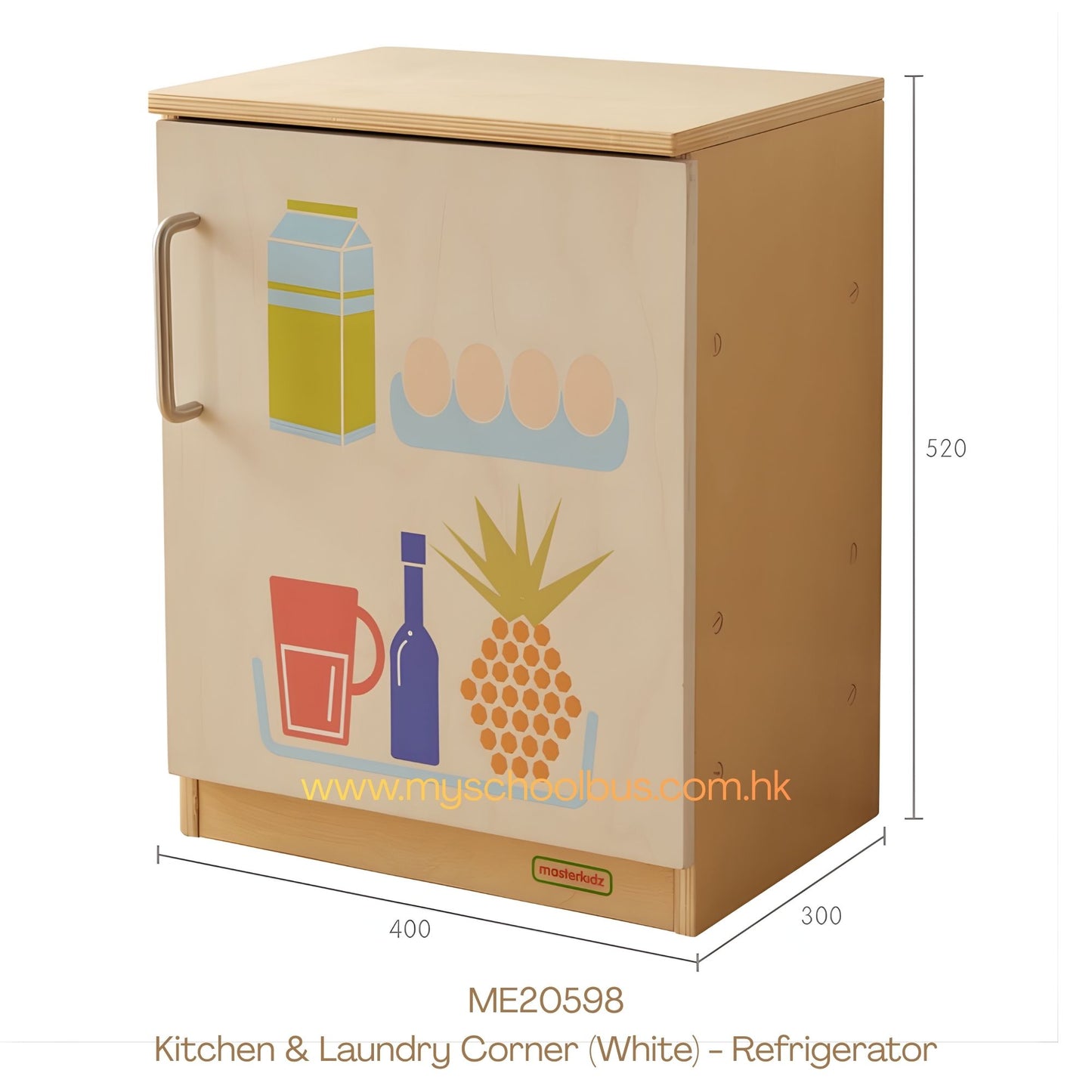 Masterkidz Kitchen & Laundry Corner White 廚房與洗滌角落組合 簡潔白色
