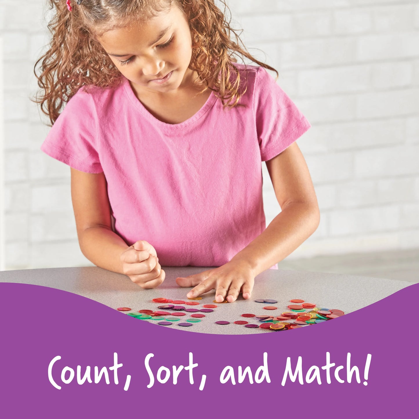 Learning Resources Transparent Counters Set of 250
