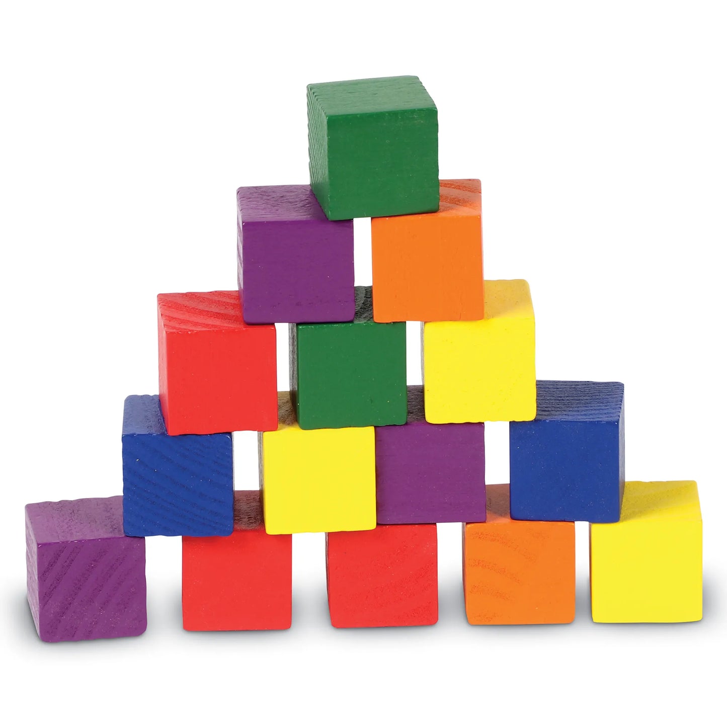 Learning Resources Learning Resources Wooden Color Cubes Set of 102