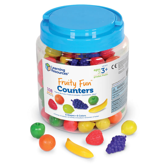 Learning Resources Fruity Fun Counters Set of 108