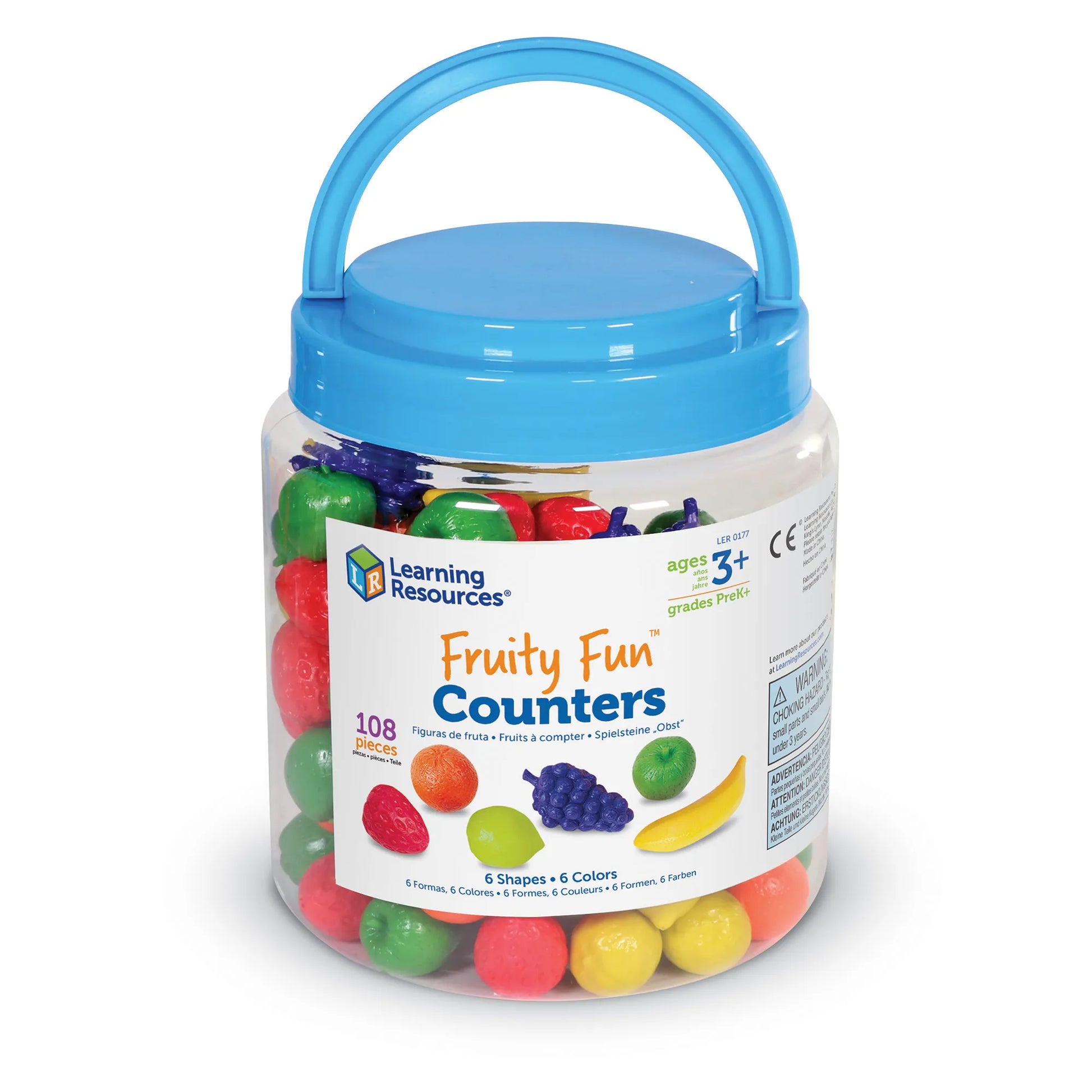 Learning Resources Fruity Fun Counters Set of 108 – MY SCHOOL BUS