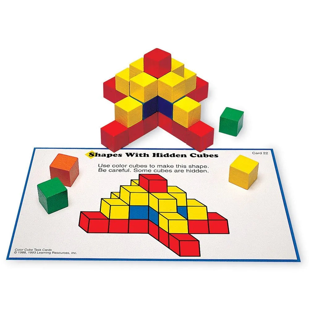 Modular Learning Cubes Learning Resources Creative Color Cubes Activity Set – MY SCHOOL BUS