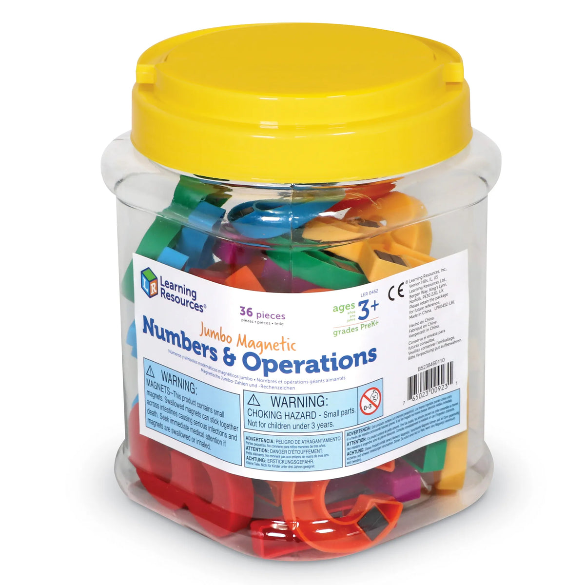 Large Rounf Magnetic Numbers Learning Resources Jumbo Magnetic Numbers & Operations – MY SCHOOL BUS
