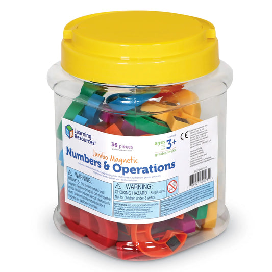 Learning Resources Jumbo Magnetic Numbers & Operations