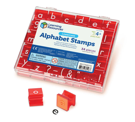 Learning Resources Lowercase Alphabet Stamps Set