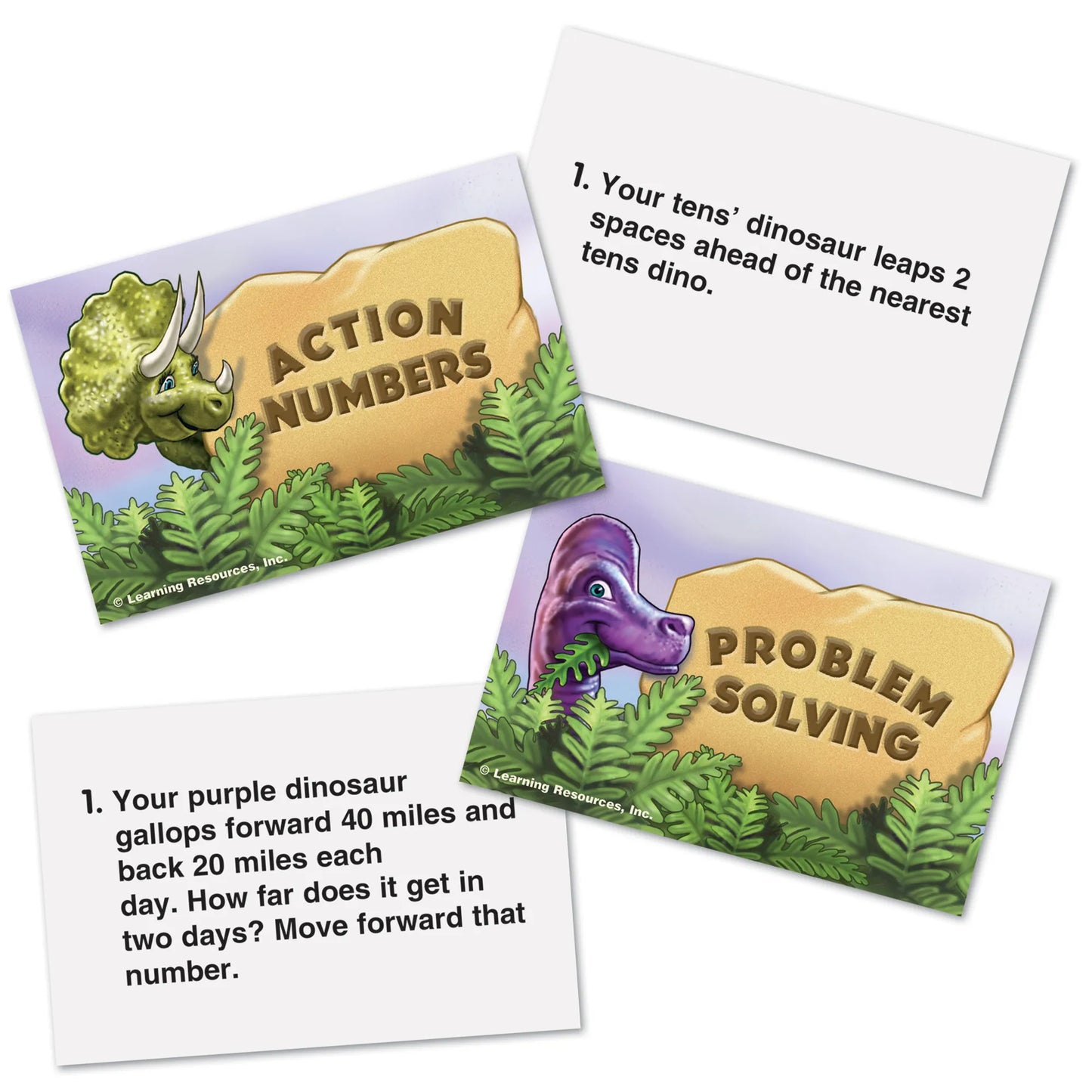 Learning Resources Dino Math Tracks Place Value Game – MY SCHOOL BUS