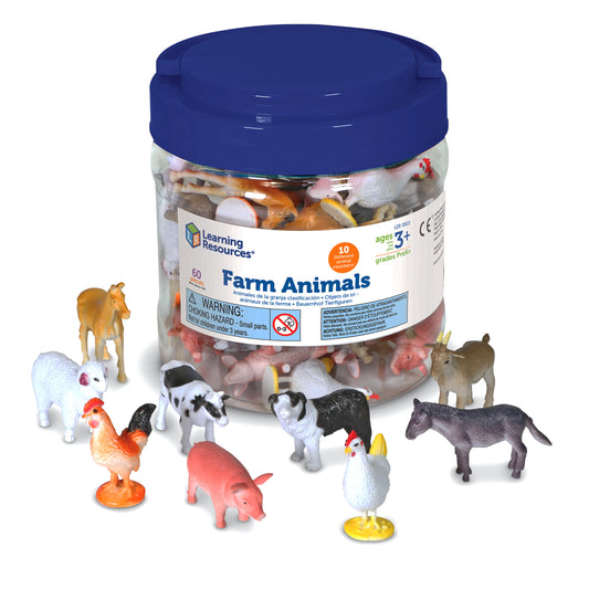 Learning Resources Farm Animal Counters Set of 60