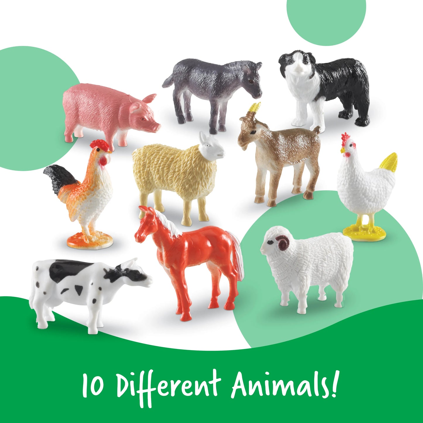 Learning Resources Farm Animal Counters Set of 60