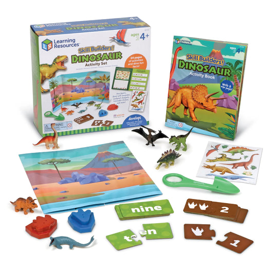 Learning Resources Skill Builders! Dinosaur Activity Set
