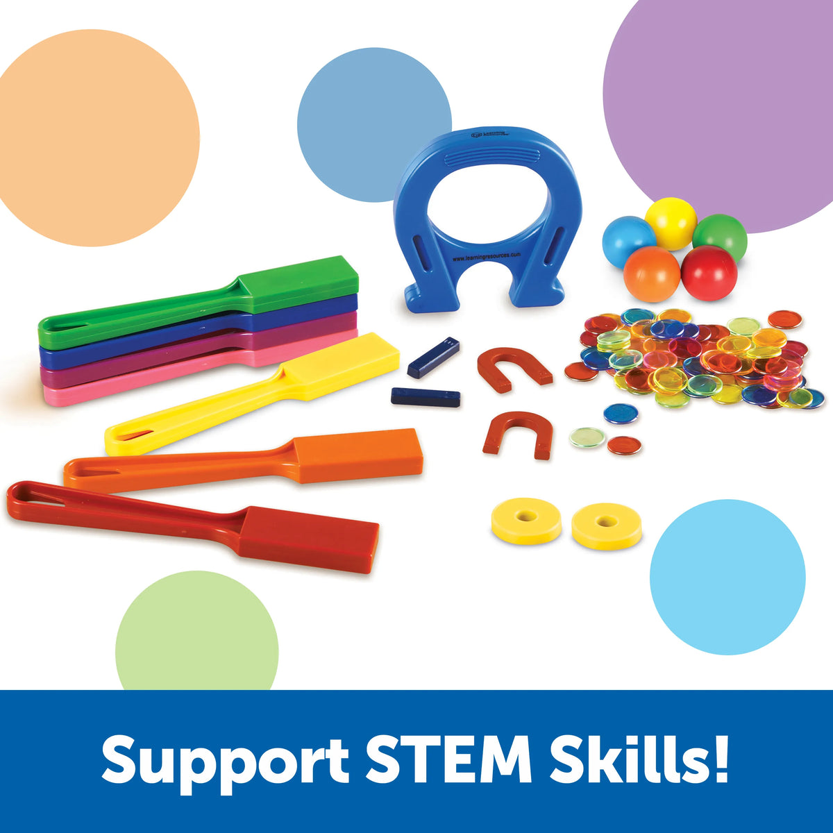 Learning Magnet Rotating Learning Resources Super Magnet Classroom Lab Kit – MY SCHOOL BUS