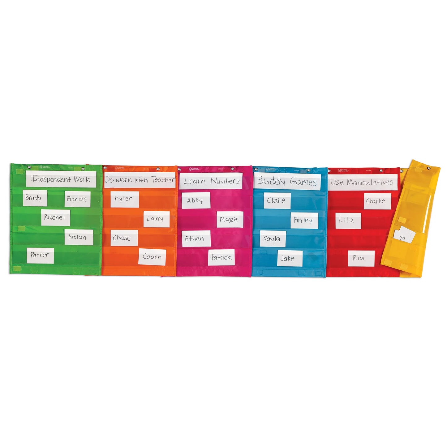 Learning Resources Magnetic Pocket Chart Squares Set of 6