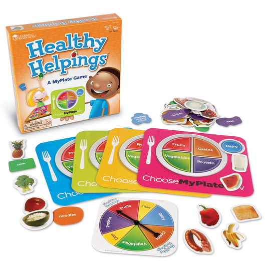 Learning Resources Healthy Helpings MyPlate Game