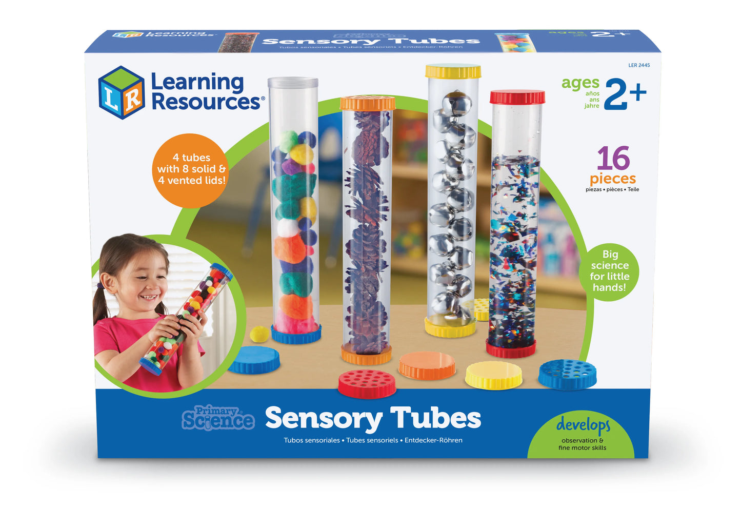 Learning Resources Primary Science Sensory Tubes