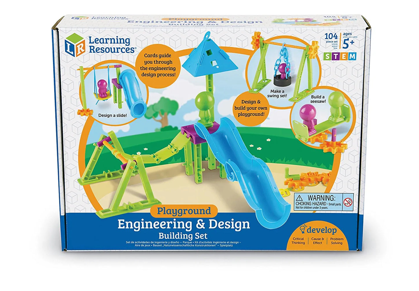 Learning Resources Playground Engineering & Design Building Set