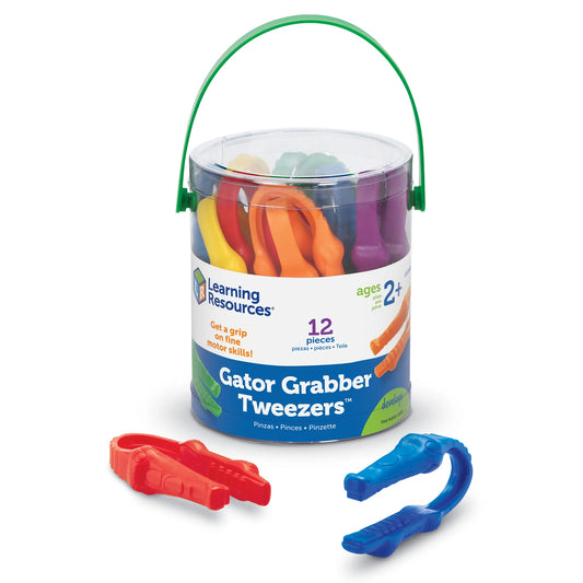 Learning Resources Gator Grabber Tweezers 小鱷魚鉗 訓練小手肌 前二指練習