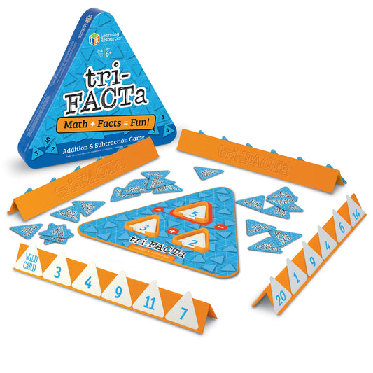 Learning Resources tri-FACTa! Addition & Subtraction Game