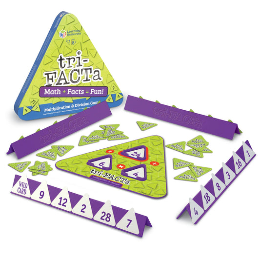 Learning Resources tri-FACTa!™ Multiplication & Division Game