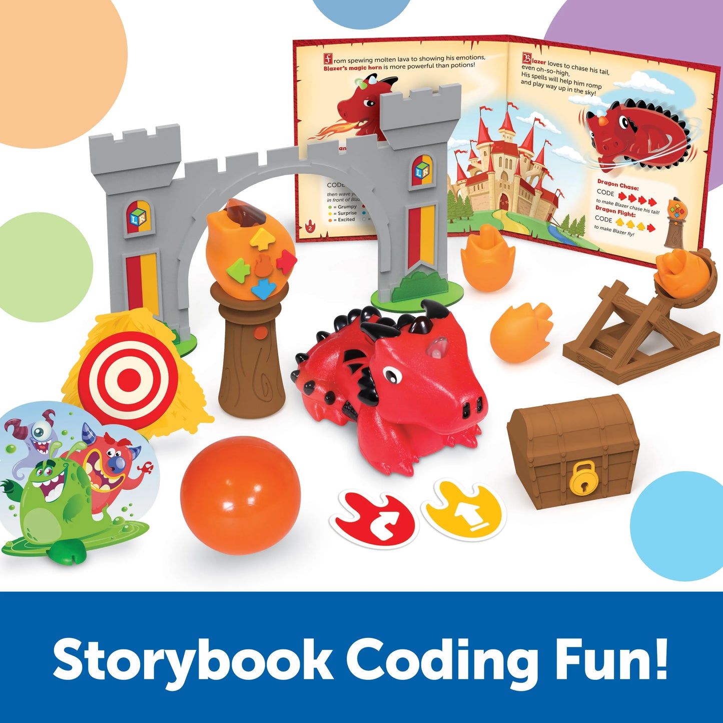 Learning Resources Coding Critters MagiCoders Blazer the Dragon