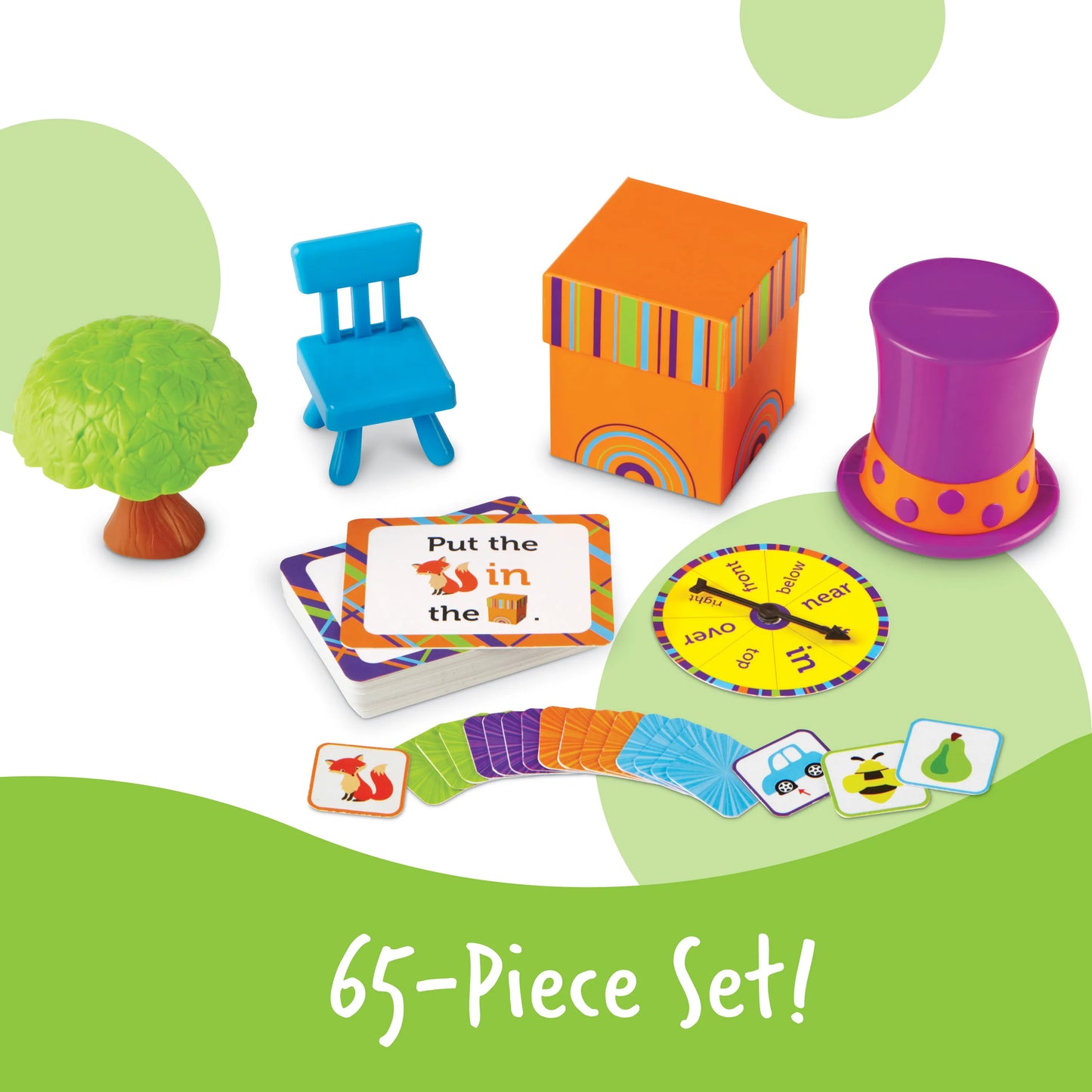 Learning Resources Fox in the Box Positional Words Activity Set