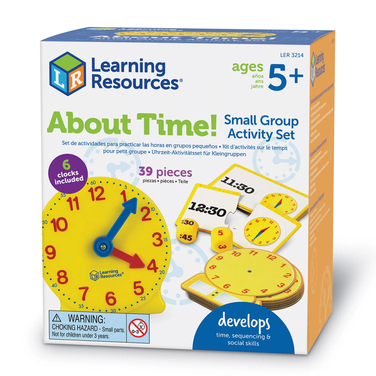 Activity Btime Learning Resources About Time! Small Group Activity Set β MY SCHOOL BUS