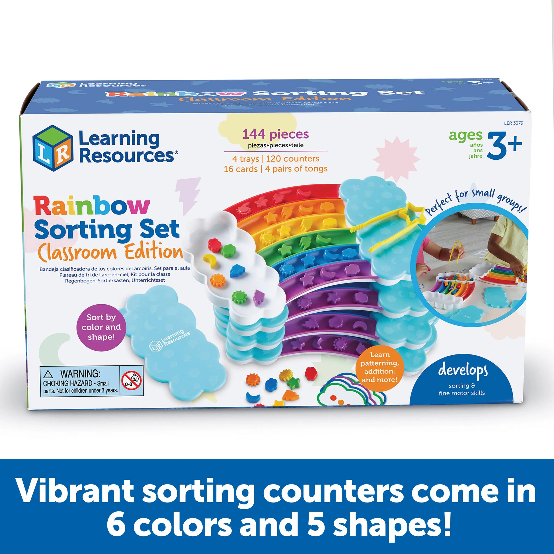 Learning Resources Rainbow Sorting Activity Set – MY SCHOOL BUS