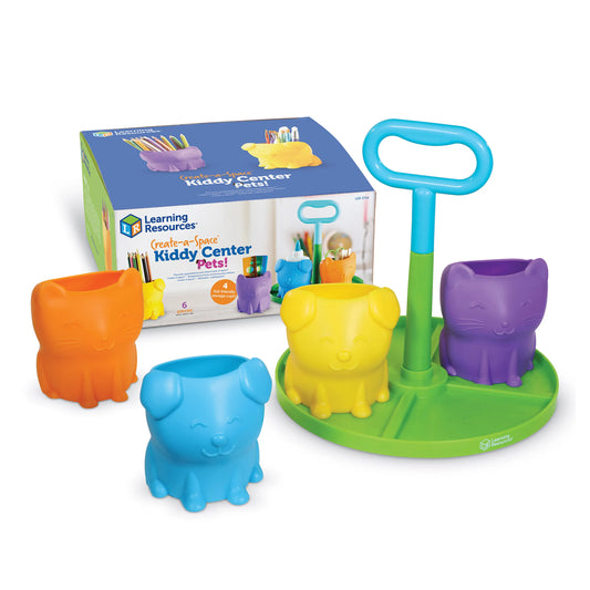 Learning Resources Create-a-Space Kiddy Caddy Pets!