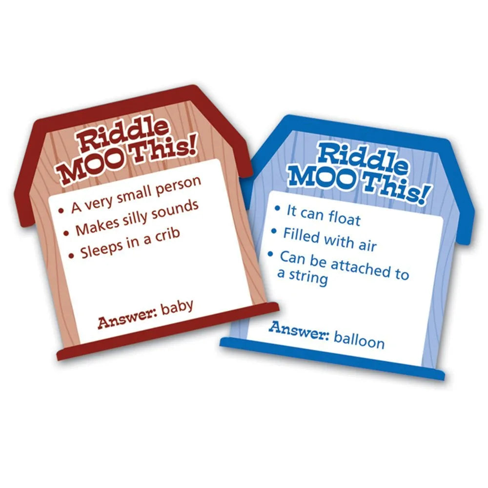 Learning Resources Riddle Moo This A Silly Riddle Word Game