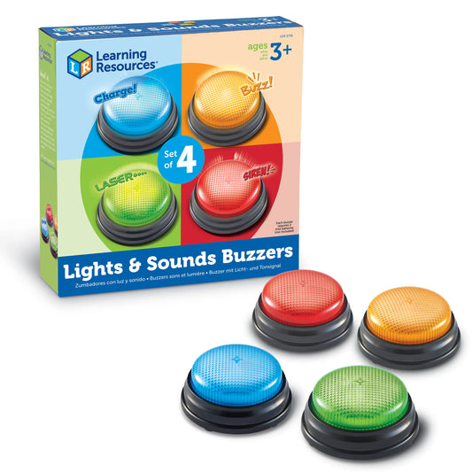 Learning Resources Lights and Sounds Answer Buzzers