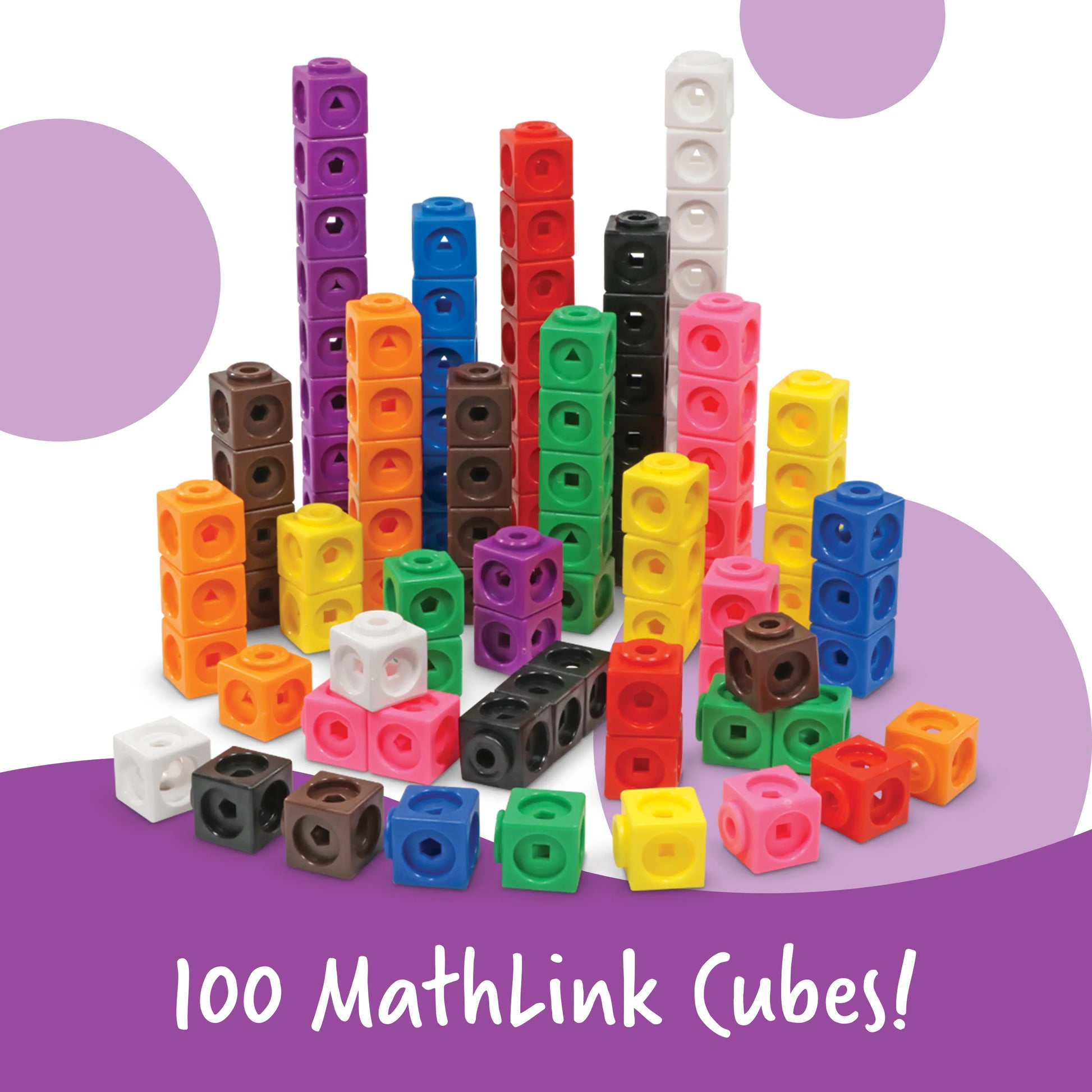 Learning Resources MathLink Cubes Elementary Math Activity Set – MY ...