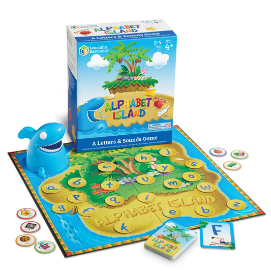 Learning Resources Alphabet Island A Letters & Sounds Game