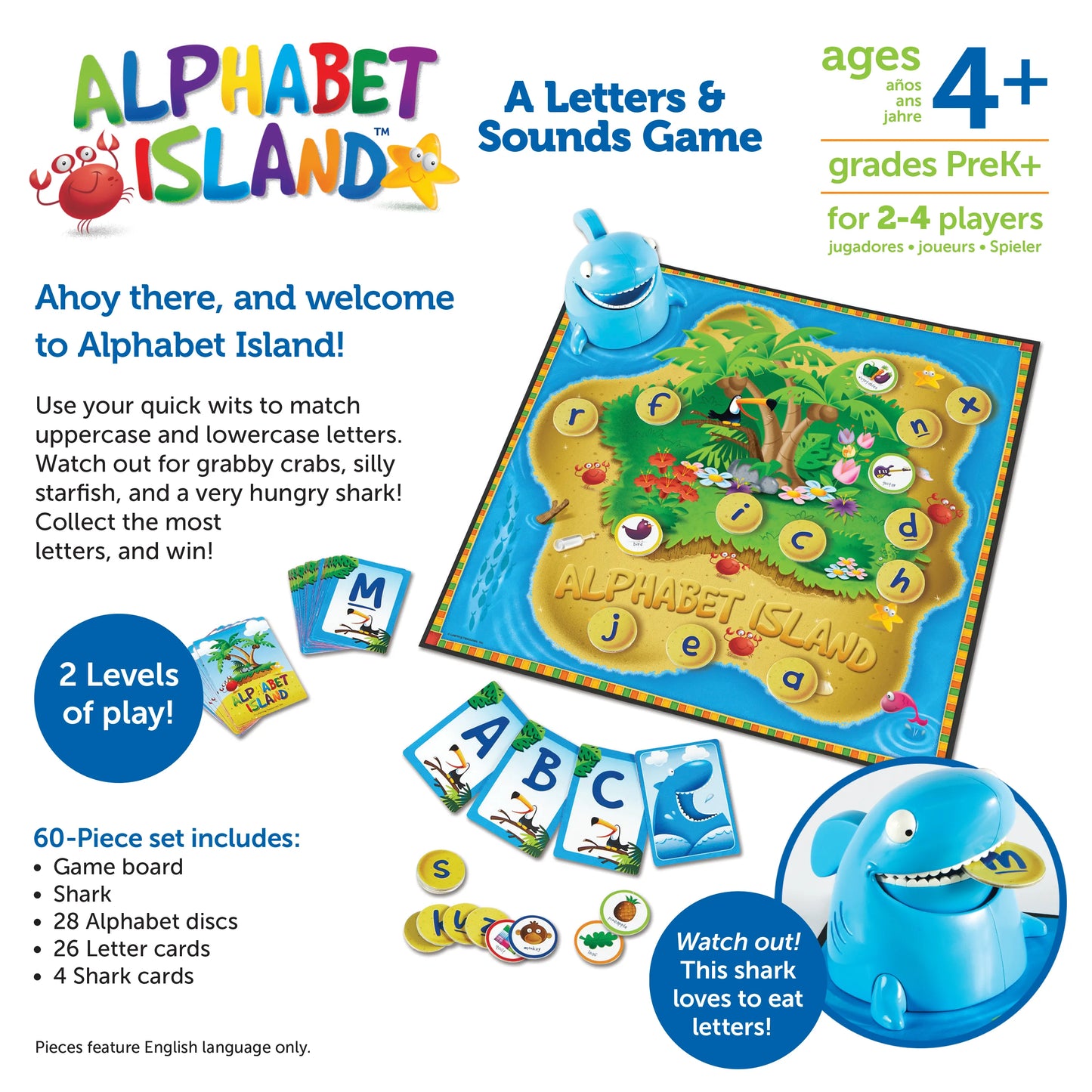 Learning Resources Alphabet Island A Letters & Sounds Game