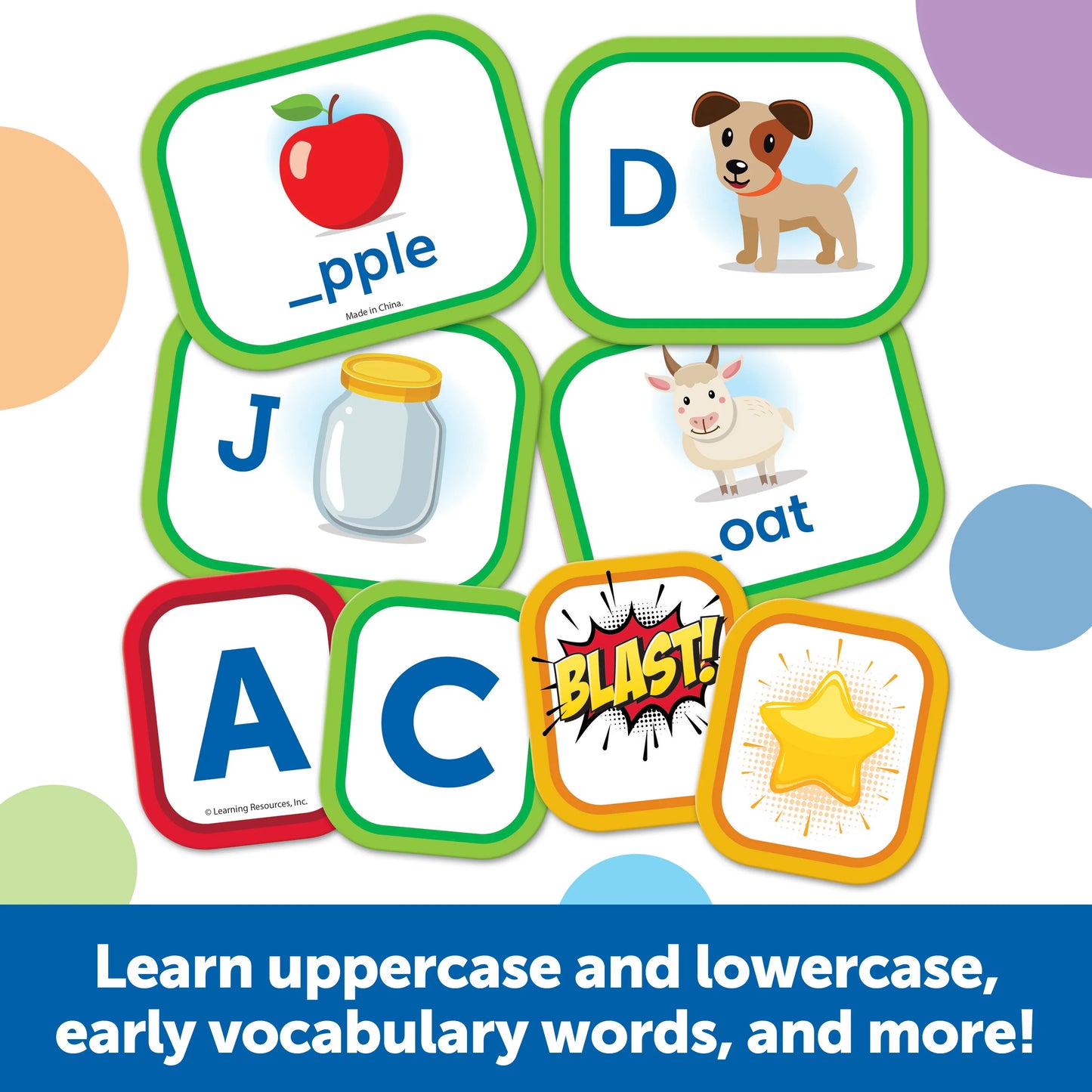 Learning Resources Alphablast! Letter & Spelling Game
