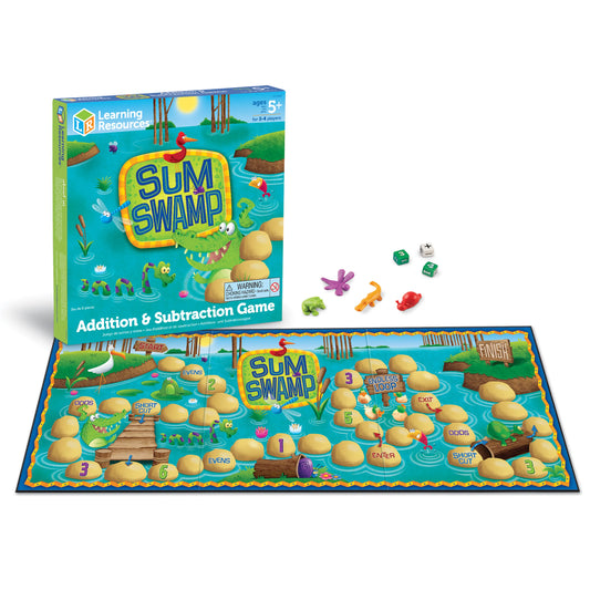 Learning Resources Sum Swap Addition & Subraction Game 加法與減法遊戲