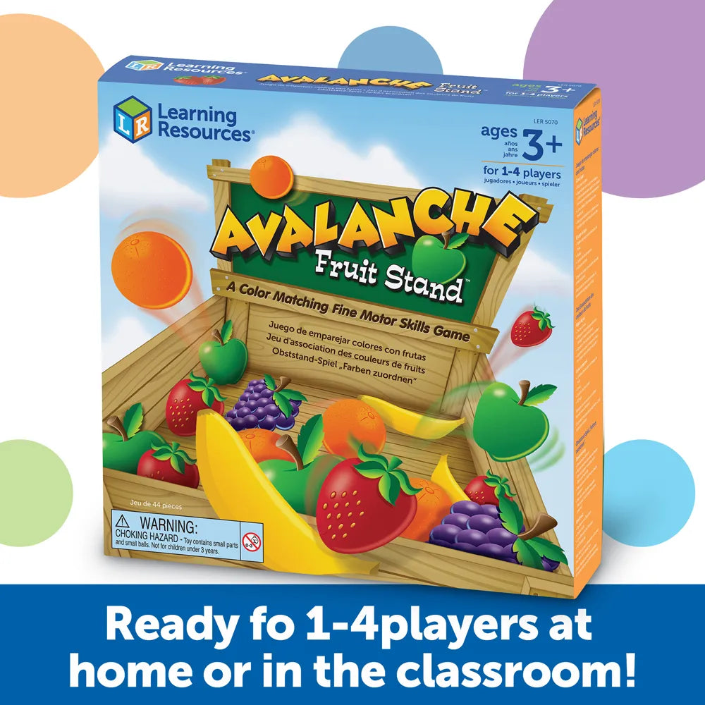 Fruit Learning Rescuorses Learning Resources Avalanche Fruit Stand – MY SCHOOL BUS