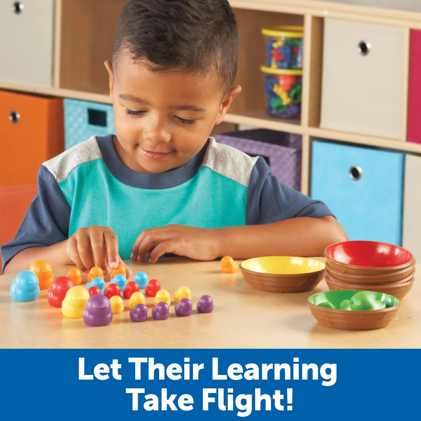 Learning Resources Birds in a Nest Sorting Set