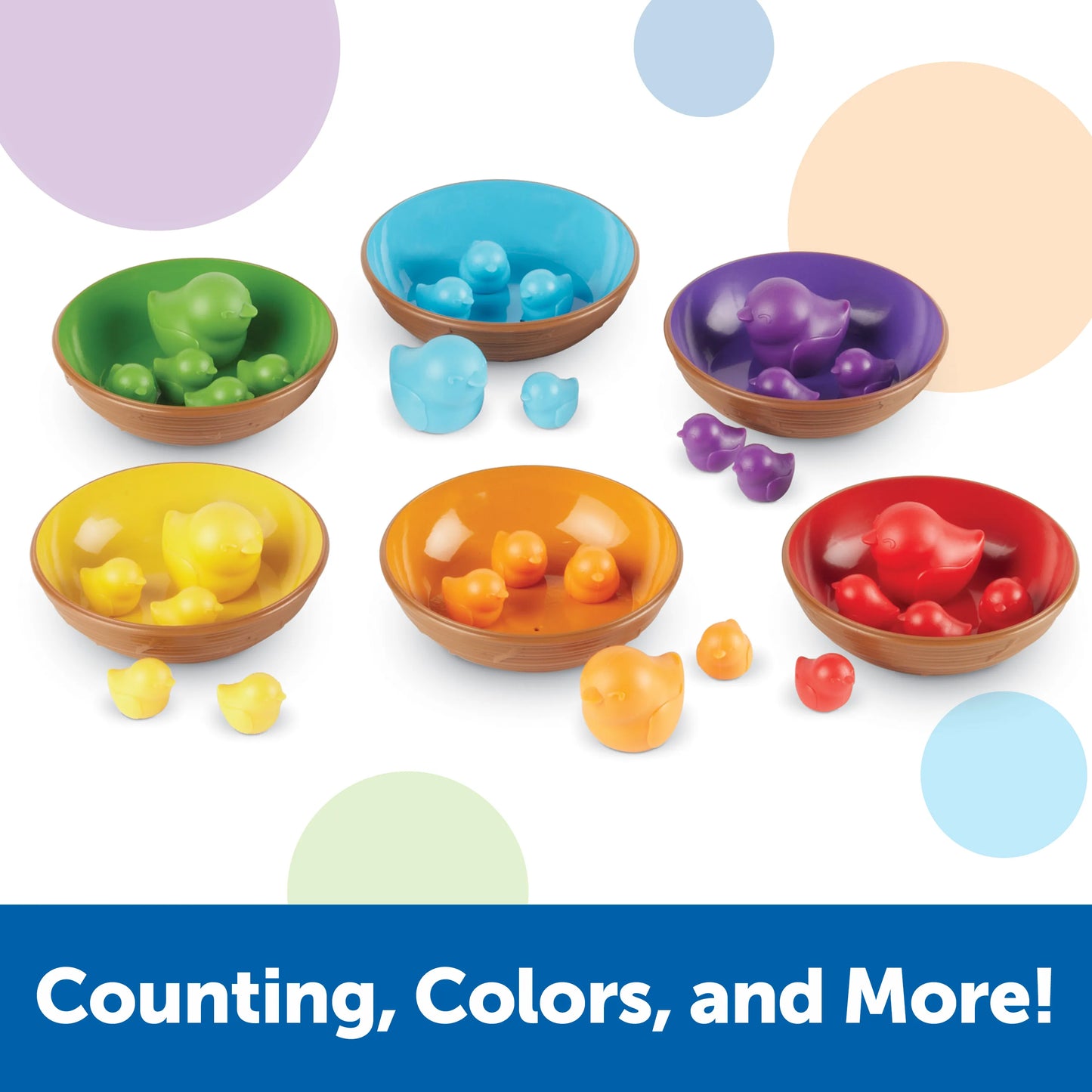 Learning Resources Birds in a Nest Sorting Set